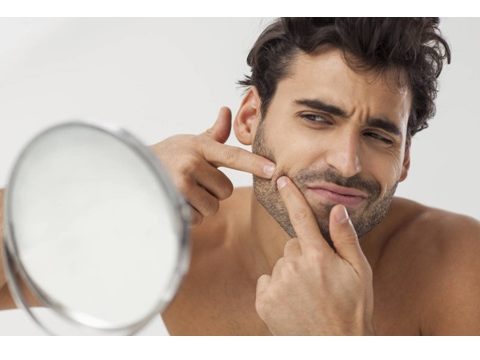 eliminar acné hombres